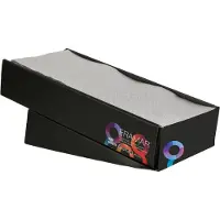 Framar 5x12 Sterrenmotief Zilver Geperste Vooraf Geknipte Aluminium Folie Vellen - 500 Folie Vellen