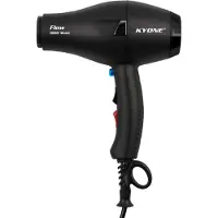 Kyone Electronics Flow Zwart Föhn - 1stuks