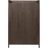Ferm Living Kast Sill Cupboard Low Dark Stained Oak