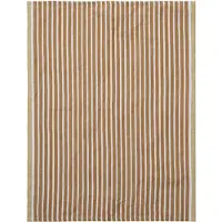 Ferm Living Theedoek Hale Golden Brown/Silver - 70 x 50 cm