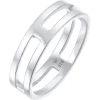 KUZZOI Ring zilver