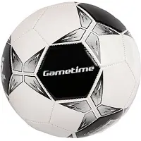 Gametime Voetbal Pu/synthetisch 280 Gram Wit/grijs Maat 5