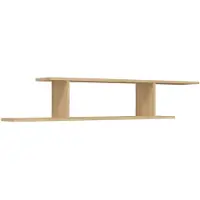 vidaXL Tv-wandschap 125x18x23 cm bewerkt hout sonoma eikenkleurig