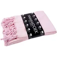 In the Mood Hamamdoek XL - 130 x 180 cm - 100% Katoen - Uni Soft Pink