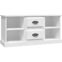 vidaXL Tv-meubel 99,5x35,5x48 cm bewerkt hout wit