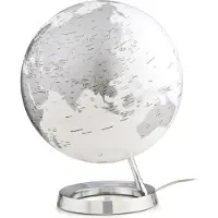 Atmosphere L&c Metal Chrome Sphere 30 Cm Zilver Kinderen