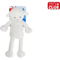 Mini Club knuffelschaap junior 34 cm pluche wit