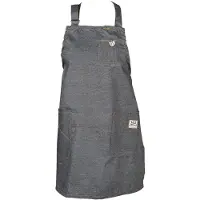 Clayre & Eef Grijze Schort 70*65 cm KT041.028