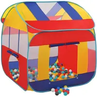 vidaXL Speeltent met 550 Ballen 123x120x126 cm