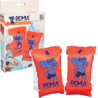 Bema Set van 4x stuks (2 paar) opblaasbare zwembandjes 1-6 jaar/tot 30 kg voor kinderen - Maat 0 - Zwemhulp opblaas zwemmouwtjes/zwemvleugeltjes