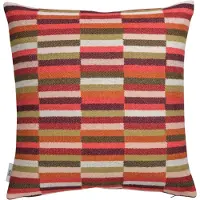 Røros Tweed Ida kussen 50x50 cm Red shades