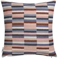 Røros Tweed Ida kussen 50x50 cm Rosa blue