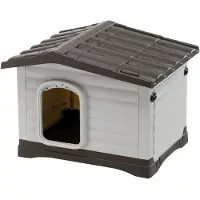 Ferplast Dogvilla 60 58x48x44 Cm Hondenhok Van Hars