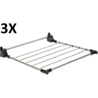 CASIBEL 3X Casibel Wanddroogrek RVS