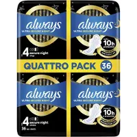Always Maandverband Ultra Night 36 Stuks