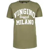 Vingino Shirt olijfgroen / wit