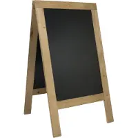 Securit Stoepbord Securit 720x1310x40mm steigerhout