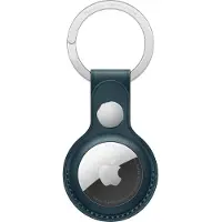 Apple AirTag Leren Sleutelhanger Baltisch blauw