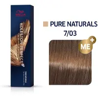 Wella Koleston Perfect Me+ Pure Naturals 60 ml 7/03 Medium Blonde Natural Gold