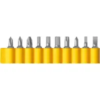HOTO Screwdriver Bit Set, 10 Stück