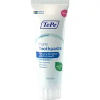 Tepe 6x Tandpasta Pure Unflavoured 75 ml