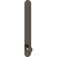 Hotbath Cobber PB050EXT afbouwdeel inbouwthermostaat met achterplaat en 3 drukknoppen verouderd ijzer