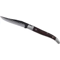 Laguiole - Vouwmes Black Hammer - Compact design - RVS lemmet