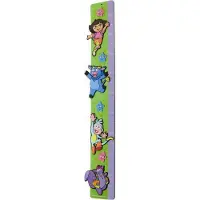 Nickelodeon - Dora Explorer - Groeimeter - Groei meetlat - 3D foam uitvoering - Kinderkamer - Muurdecoratie - Muursticker.