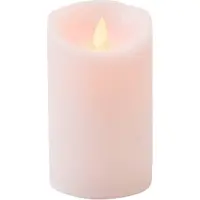 Anna's Collection LED Stompkaars Rustiek Roze D 7,5 H 12,5 Cm