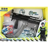 Toi-Toys politie blaster + licht en geluid + 12 darts