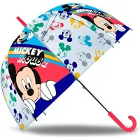 Disney DisneyA Mickey MouseA paraplu - voor kinderen - blauw/rood - D61 cm - Paraplu's