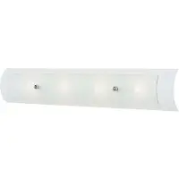 Elstead Lighting LED Badkamerarmatuur Duet | 3W 3000K 1200Lm 830 | IP44 | Dimbaar | Polished Chrome