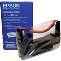 Epson ERC38BR inktlint zwart / rood (origineel)