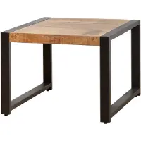 Starfurn Bijzettafel Boaz | 60 cm (Naturel, 60x60x45cm)