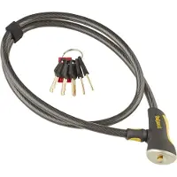 Onguard Fietsslot - - Akita - Kabel 120 cm - 12 mm - Zwart