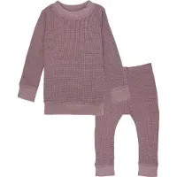 Lodger 2-delige pyjama Ciumbelle Rose Paars Jongens/Meisjes Katoen Ronde hals - maat 80