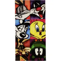 Looney Tunes strandlaken Squares 70 x 140 cm