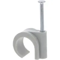 Q-Link Buisclip | | 16 - 19 mm (20 stuks, Rond, Grijs)