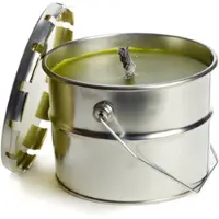 Rustik Lys Rustik - Buitenblik - Moss groen - 18x14 cm- Outdoor Kaars