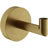 Hotbath Archie ARA03 Haak RVS 316 - Geborsteld Messing PVD - Accessoires, Handdoekhouders, Handdoekhaken - 8720629192093