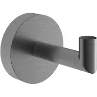 Hotbath &More ARA03 handdoekhaak geborsteld gunmetal PVD