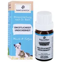 PAWS & PATCH Bloemenmengsel Dr Bach Anxietie Onzekerheid voor honden en katten 10 g