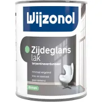 Wijzonol Zijdeglanslak Terpentineverdunbaar | Lakverf Binnen 1 LTR - Kleur|1|2