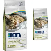 Bozita Indoor & Sterilised - Kattenvoer - Kip - L-karnitine - 10kg
