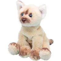Suki Pluche knuffel dieren Himalayan kat/poes 13 cm - Knuffel huisdieren