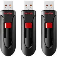 SanDisk Cruzer Glide, 32GB USB flash drive USB Type-A 2.0 Zwart, Rood