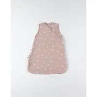 Noukie'S - Slaapzak - 70cm - Mousseline - Zomer - Luipaardprint - Cappuccino