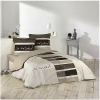 Douceur d'intérieur Beddengoedset "So natural" lichtbruin/beige - 36%