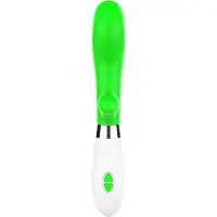 Luminous Achilles Clitoris en vagina vibrator - Groen