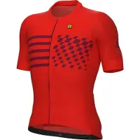ALÉ Play Short Sleeve Jersey Red || Maat: XL